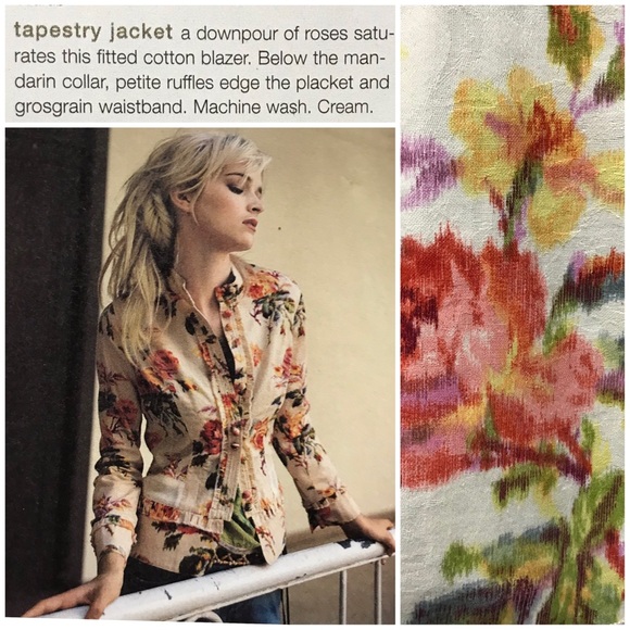 2005 Anthro “Tapestry Jacket” by Elevenses - Picture 3 of 15